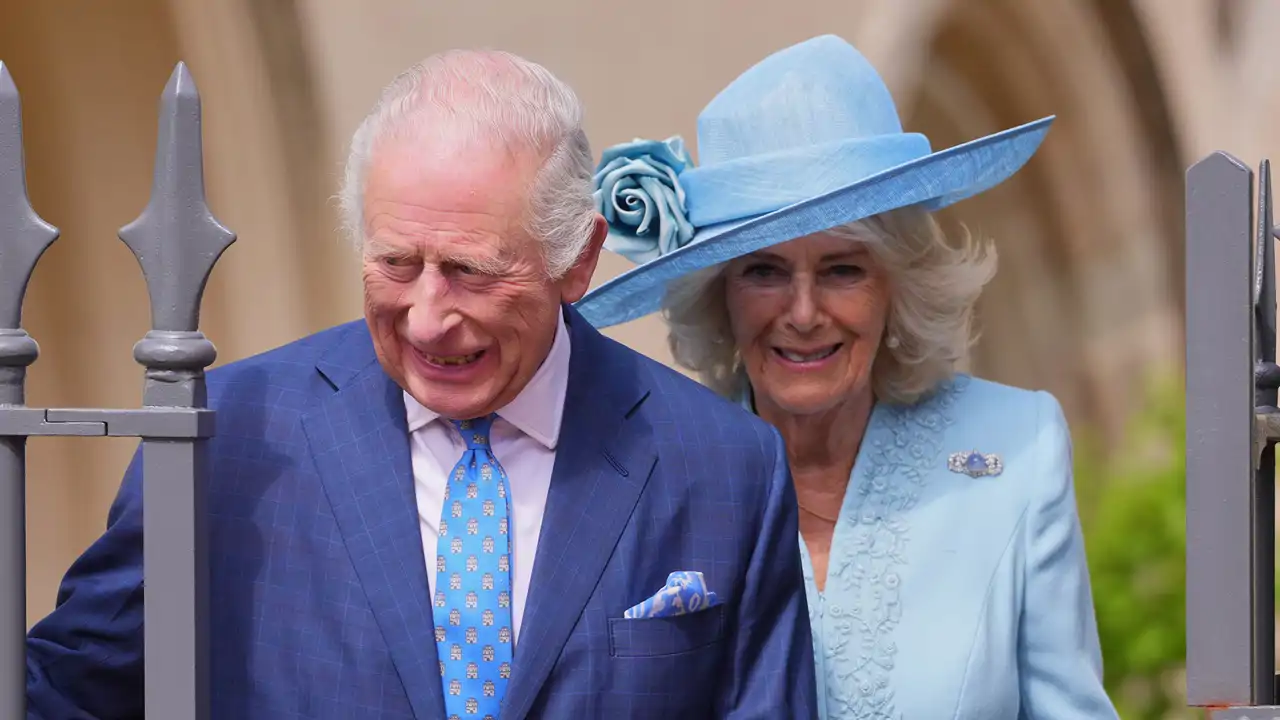 Las dos grandes ausencias (y la reaparición) que han marcado el Domingo de Pascua de la Familia Real británica